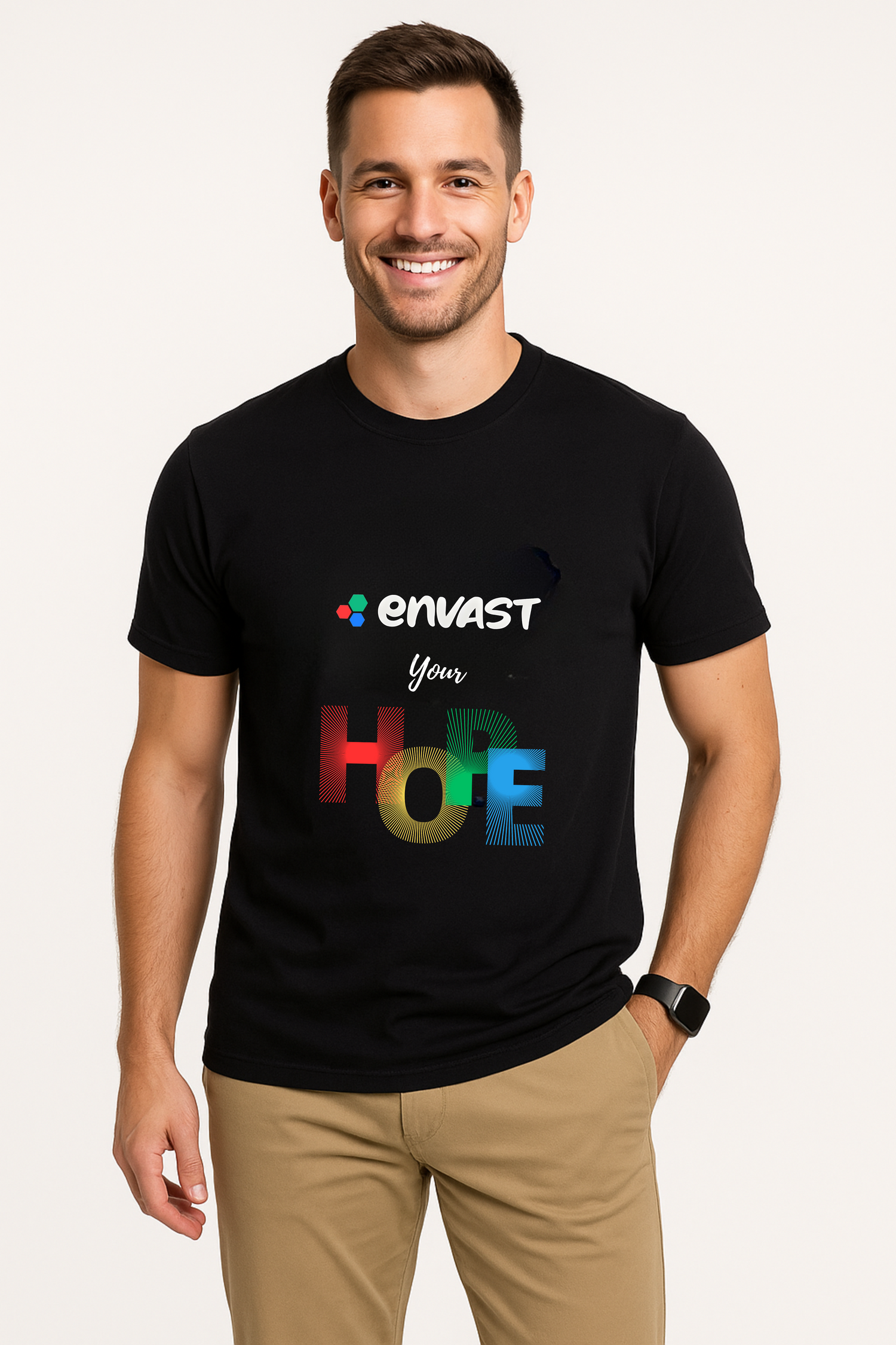 Round Neck Cotton T-shirts