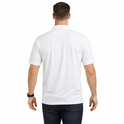 Envast Men's Polo White T-shirt