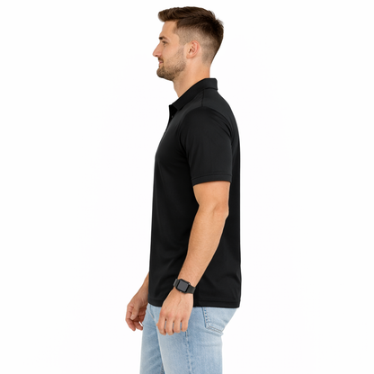 Envast Men's Polo Black T-shirt