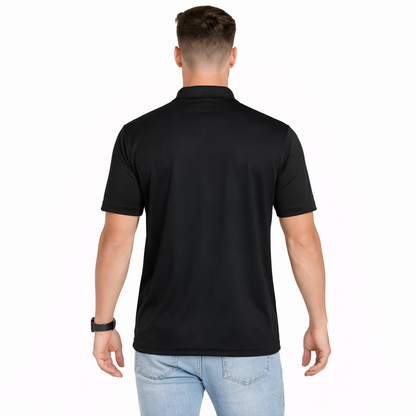Envast Men's Polo Black T-shirt