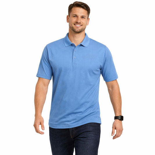 Envast Men's Polo Sky Blue T-shirt
